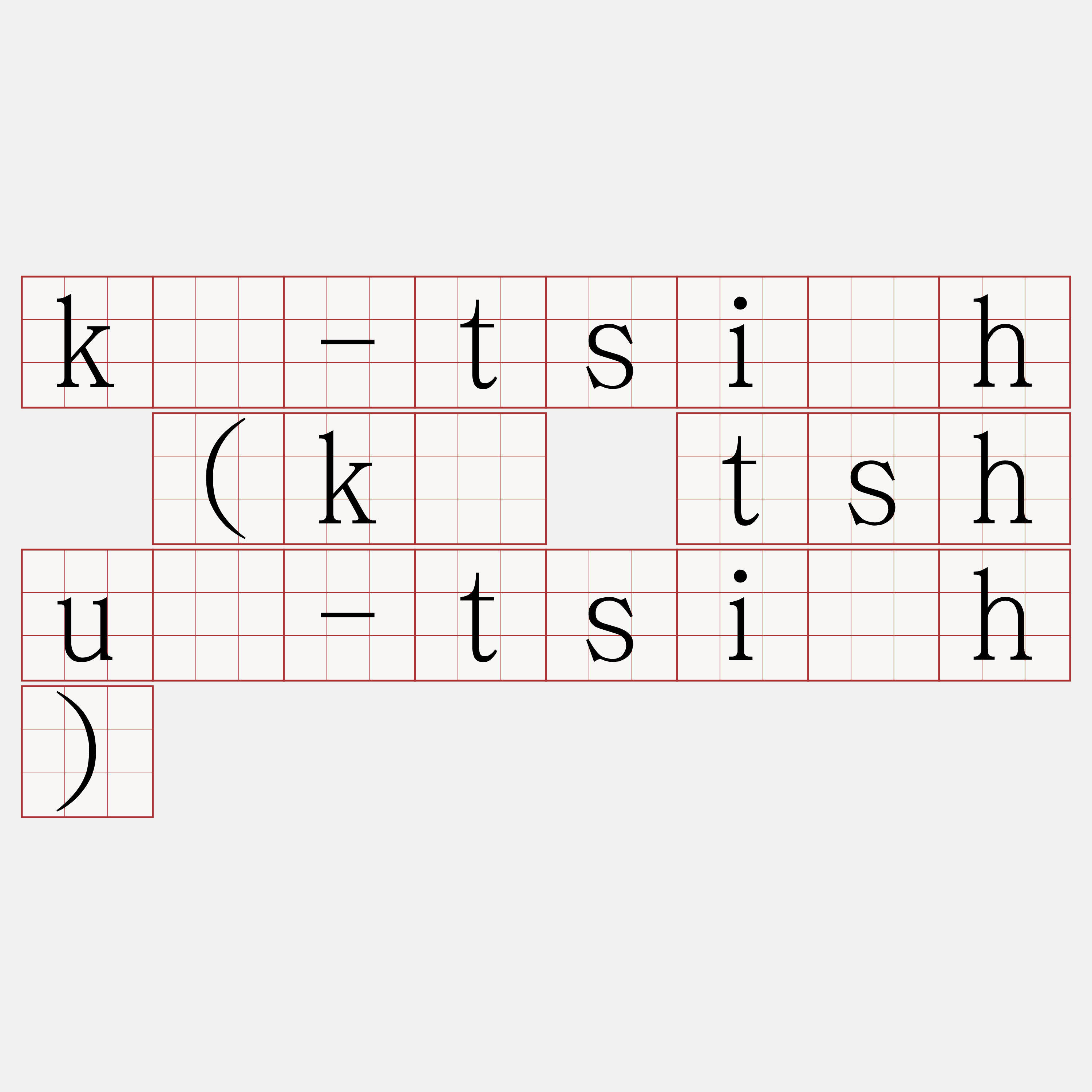 kā-tsi̍h (kā tshuì-tsi̍h)